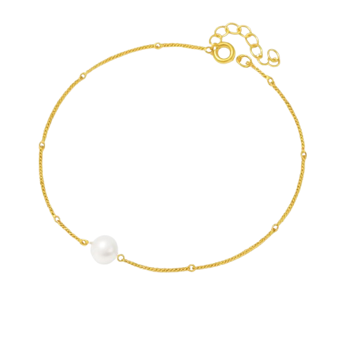Armband, Sterling Silver 925, guldpläterat. Premiumkvalité